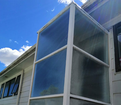 Papakura Glass glazing project — mirror fit-out